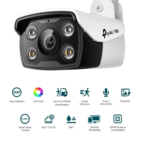 VIGI C330 (4mm) 3MP venkovní IP kamera
