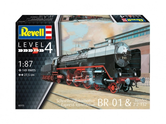 Revell Plastikový model lokomotivy  BR 01
