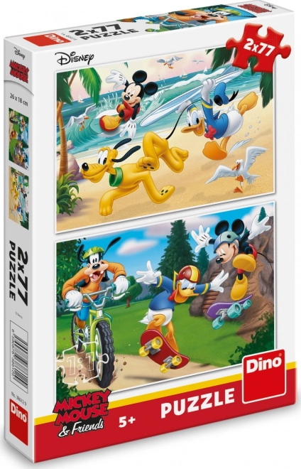 WD Mickey sportuje 2x77D
