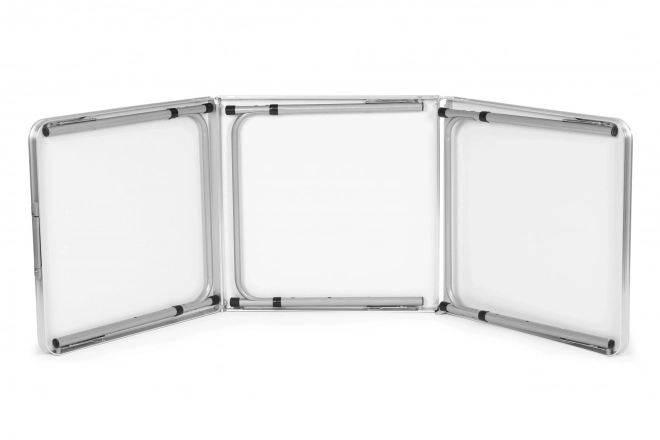 Stolik turystyczny stół składany kemping brązowy blat 180 x 60 cm