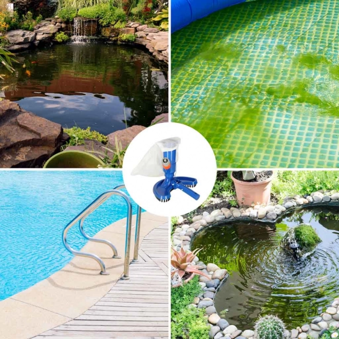 Sada na čištění dna jezírka Pool Hoover s opakovaně použitelným sáčkem