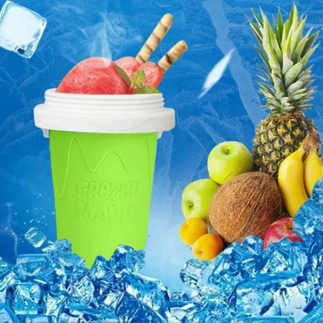 Kelímek na výrobu ledové tříště – Zelený