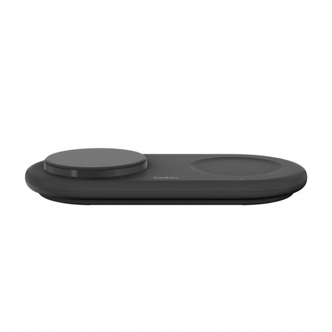 BoostCharge Pro Qi2 15W duální nabíječka černá