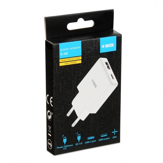 Rychlá nabíječka USB-C 30W