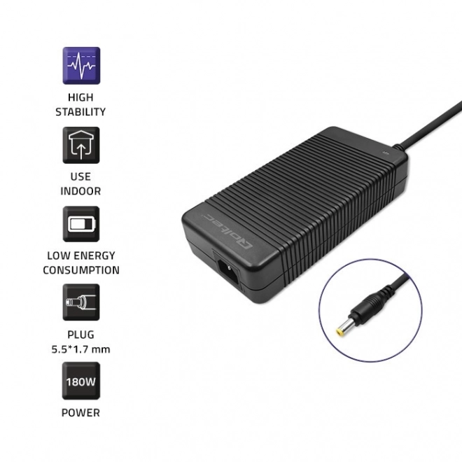 Napájecí zdroj Acer 180W 19,5V 9,23A 5,5x1,7 + napájecí kabel