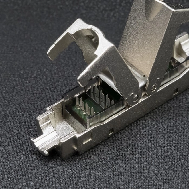 Beznástrojový konektor RJ45 STP Cat6