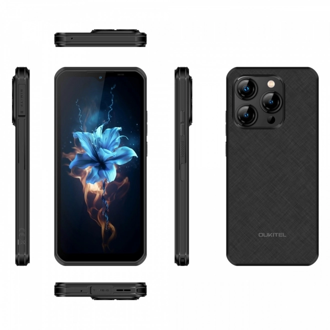 Chytrý telefon WP52 5G 256 GB v černé barvě