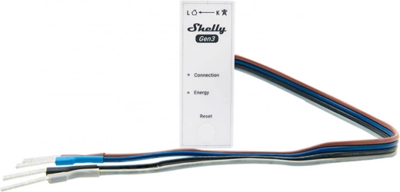 Měřič spotřeby energie Shelly 3EM Gen3 WiFi