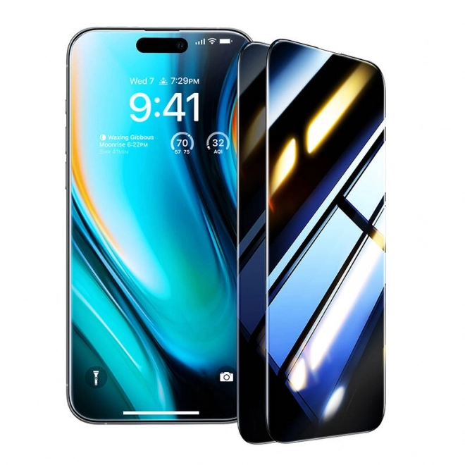 Tvrzené sklo Privacy pro iPhone 16 Plus