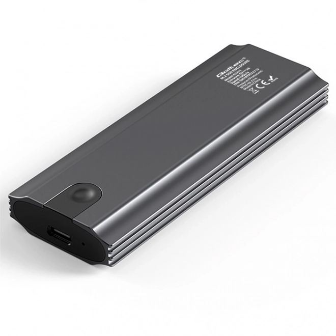 Obal na disk Qoltec pro M.2 SSD SATA NVMe USB-C 2TB