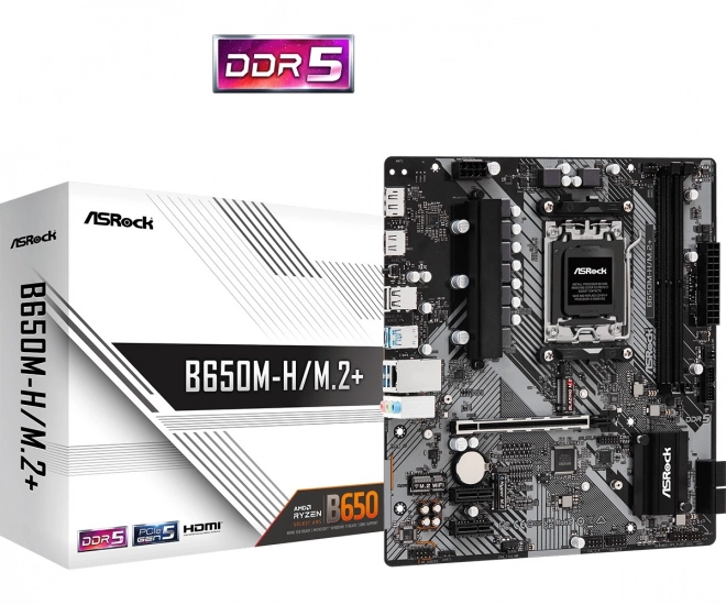 Základní deska B650M-H/M.2 + AM5 2DDR5 HDMI/DP mATX