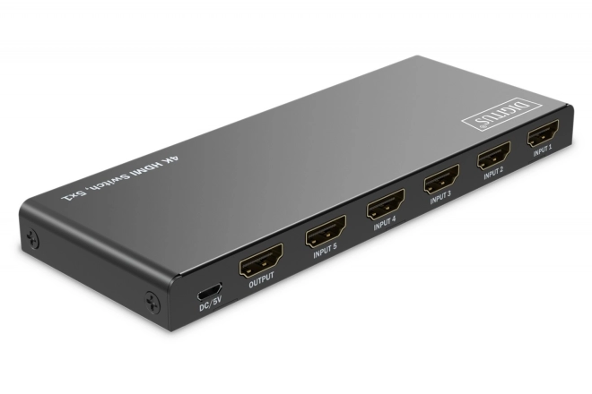 HDMI přepínač 4K s dálkovým ovládáním