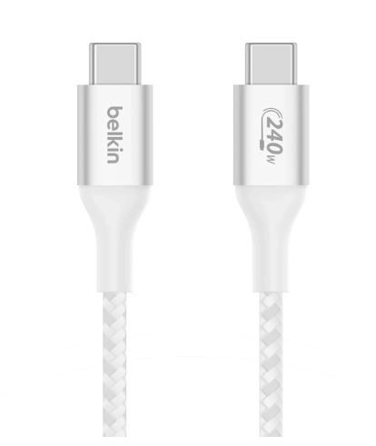 BoostCharge USB-C/USB-C kabel 240W 1m bílý