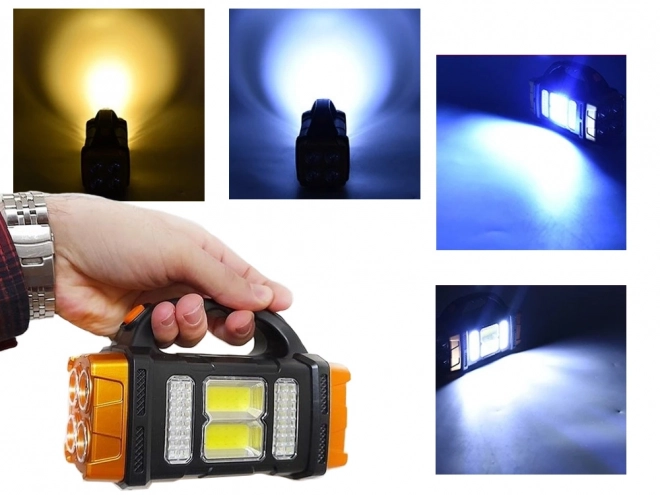 Přenosná solární LED powerbanka