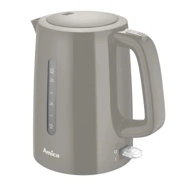 Elektrická konvice 1.7l šedá