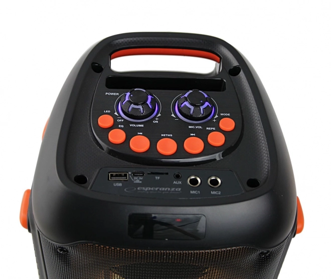 Bluetooth reproduktor s LED RGB efekty a karaoke funkcí