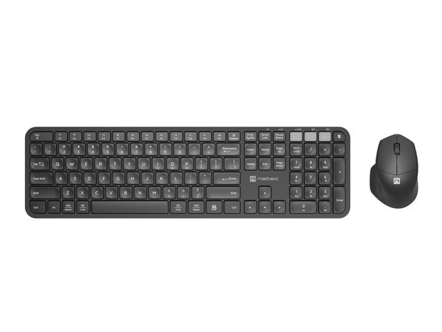 Bezdrátový set klávesnice a myši Natec Octopus 2 Bluetooth + 2.4GHz