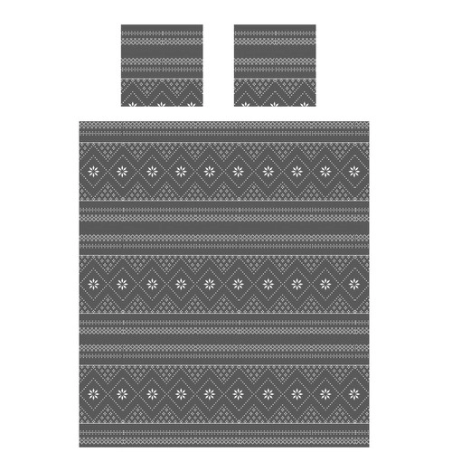 Stylový zimní design v šedé