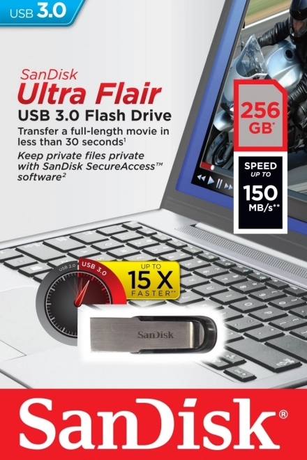 ULTRA FLAIR USB 3.0 256GB 150MB/s USB flash disk