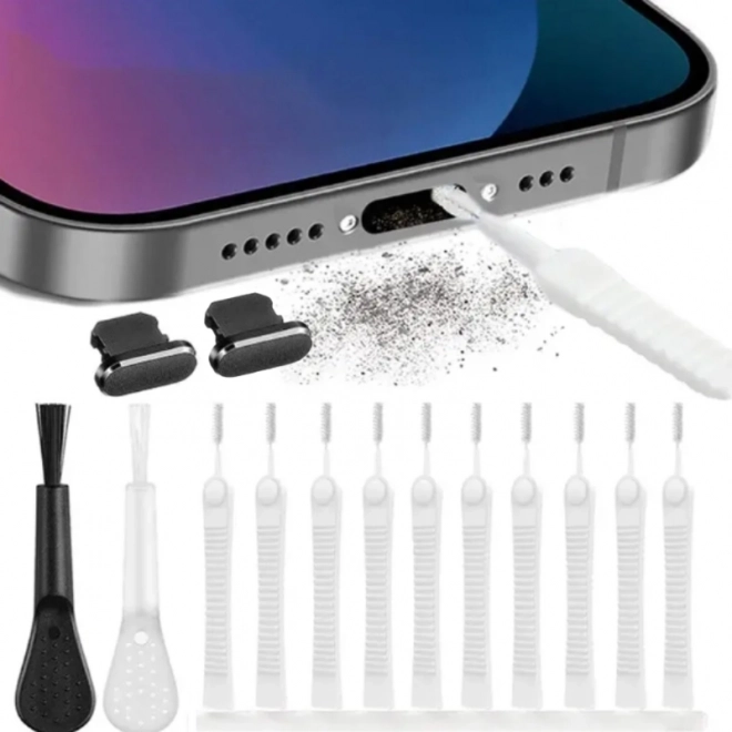 Čistič portu Lightning se zátkou