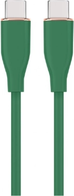 USB-C kabel na USB-C 1,5 m zelený