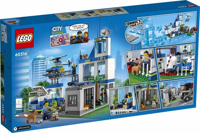 LEGO City 60316 Policejní stanice