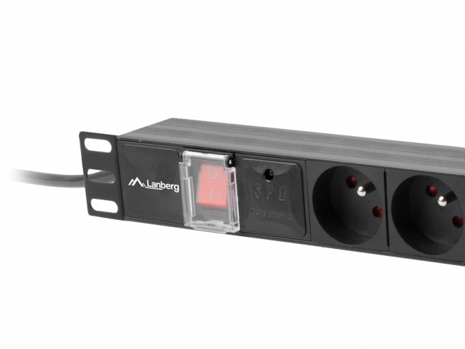 PDU 19" racková napájecí lišta 1U 10A 7X 230V CZ 2m černá C14