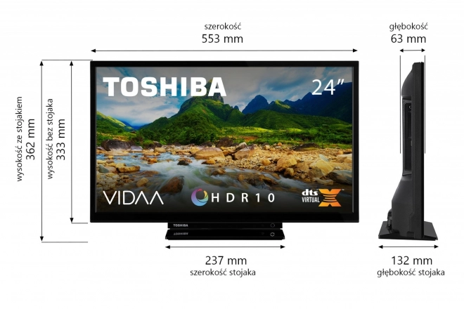 Televize LED 24 palců