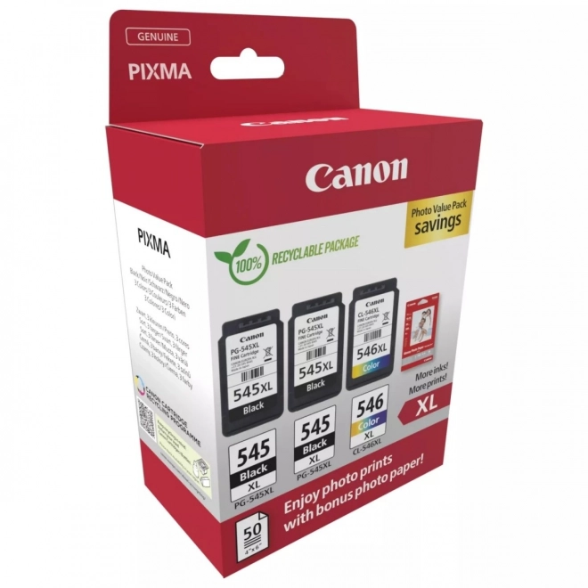 Canon multipack fotografický inkoustový set XL