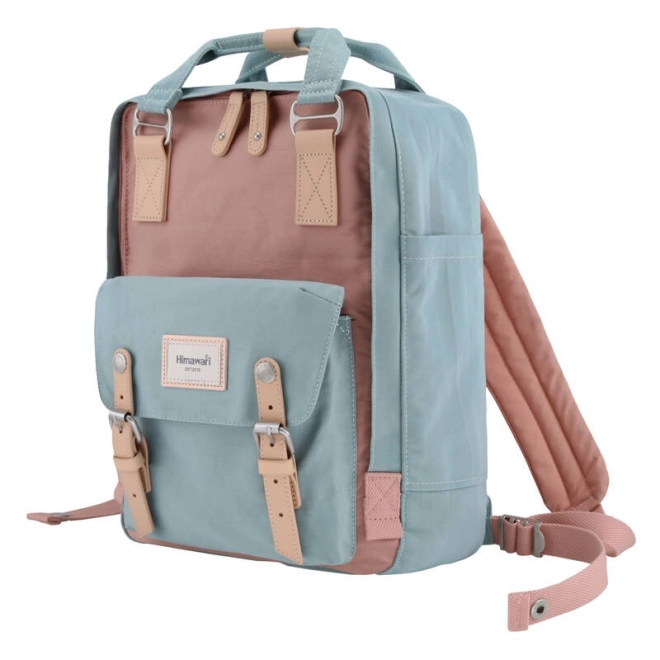 Batoh na notebook Himawari 188L-1 14'' (růžovo-modrý)