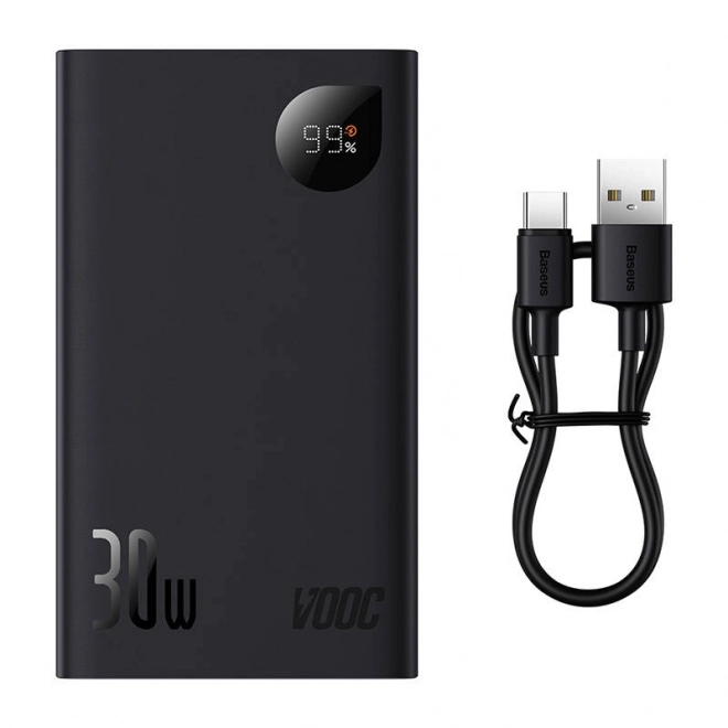 Powerbanka Baseus Adaman 2, 20000mAh, 30W, 3xUSB, USB-C (černá)