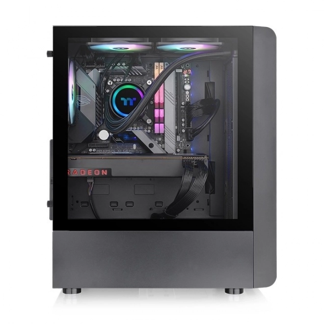 Počítačová skříň S200 s tvrzeným sklem a RGB osvětlením