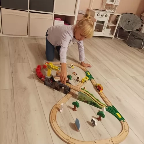 Dřevěná vláčkodráha Kruzzel 22495