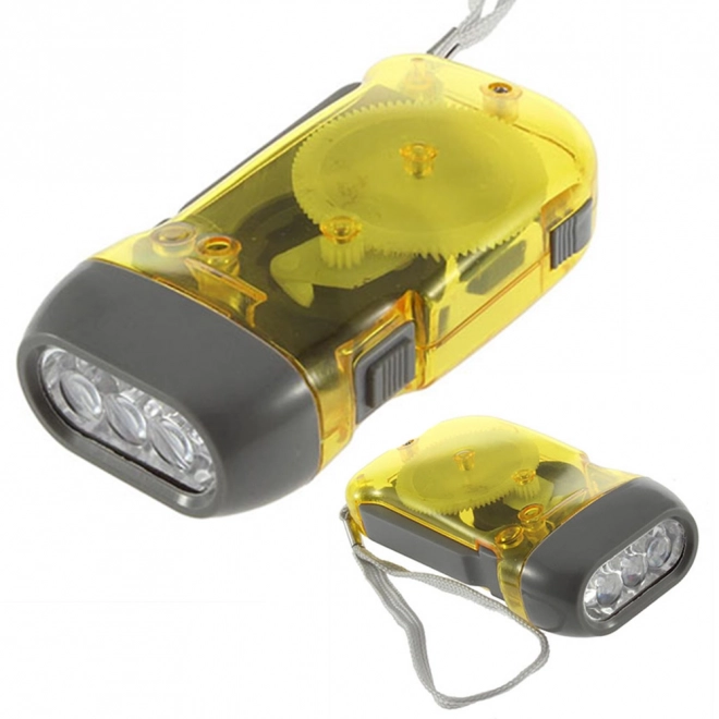 Kinetická LED svítilna s dynamem