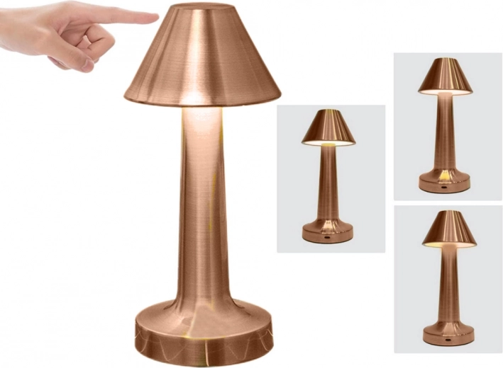 Dotykové ovládání a plynulý jas