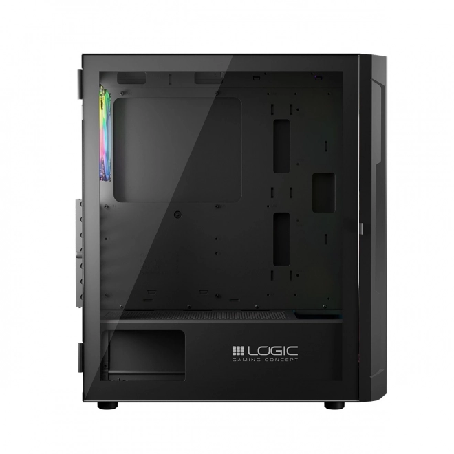 Počítačová skříň LOGIC Aramis ARGB Midi USB 3.0 černá