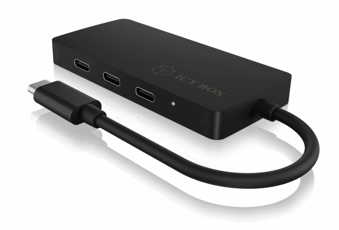 IB-HUB1429-CPD 4x TYPE-C HUB USB, 3x TYPE-C, 1x TYPE-C PD do 100 Wattů