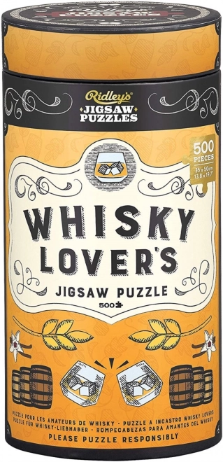 Ridley's Games Puzzle pro milovníky whisky 500 dílků