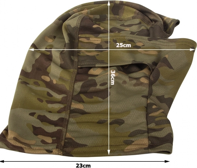 Termoaktivní prodyšná vojenská maska Moro Tactical ASG