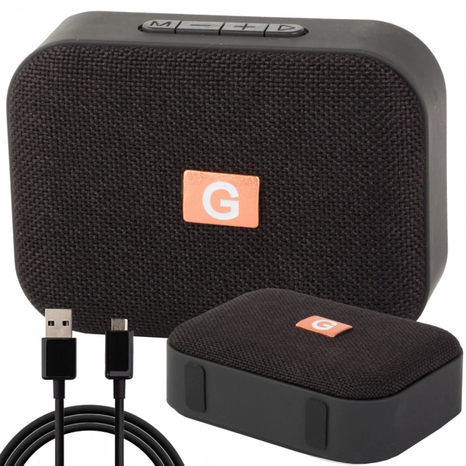 Bezdrátový mini Bluetooth reproduktor s FM rádiem a USB MP3