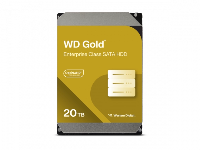 Pevný disk WD GOLD Enterprise 20 TB 3,5 SATA 512 MB 7200 otáček za minutu