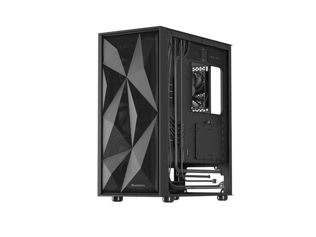 Genesis Diaxid 605F MIDI TOWER skříň USB-C černá