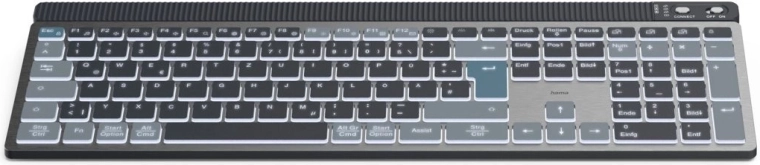 Tiché psaní a podsvícené klávesy