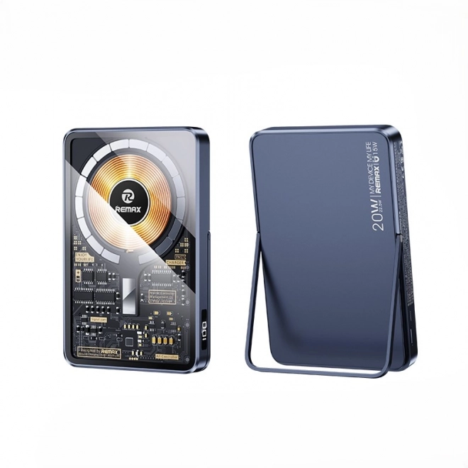 Powerbank Remax Walking Series 10000mAh magnetický modrý