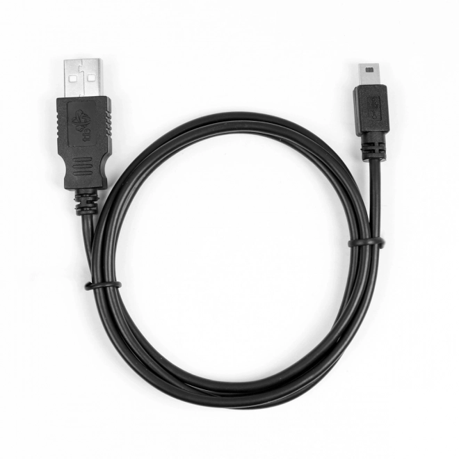 Černý USB - Mini USB kabel délky 1 m