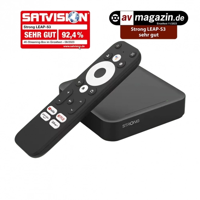 Ultra HD 4K přehrávač Strong Leap S3