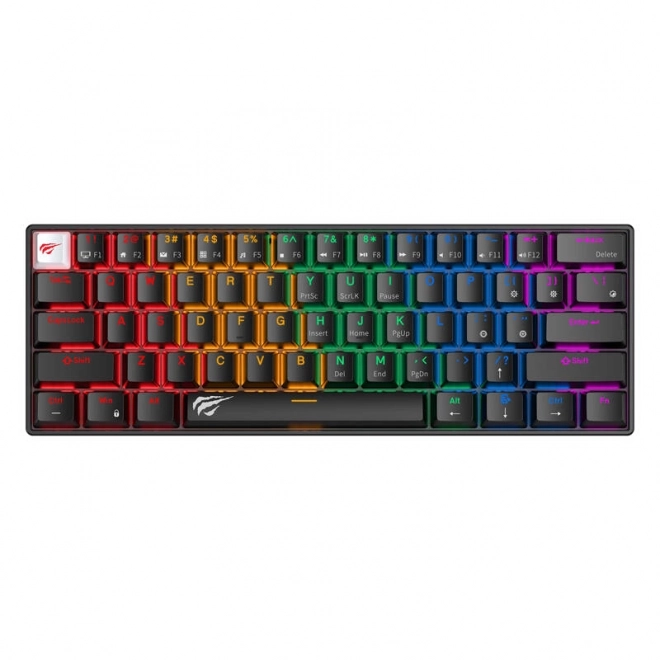 Drátová mechanická RGB klávesnice Havit