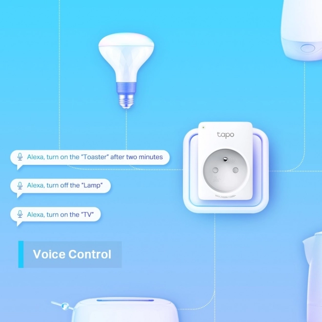 Řídicí jednotka Tapo P100 Smart Plug WiFi 2-pack