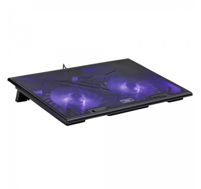 Chladicí podložka MS Cool D105 LED 2X USB černá