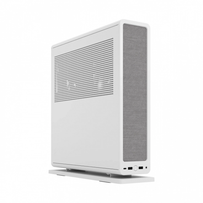 Bílá PC skříň Ridge mITX PCIE 4.0